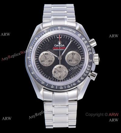 1:1 Best Replica OM Factory Omega Speedmaster Moonwatch Gray Sub-dials